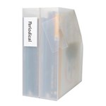 3L SPINE LABEL HOLDERS 35 X 102MM CLEAR PACK 12