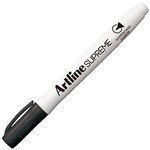 ARTLINE SUPREME ANTIMICROBIAL WHITEBOARD MARKER BULLET 15MM BLACK