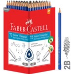FABER CASTELL PENCIL JUNIOR GRIP TRIANGULAR 2B