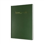 COLLINS 14M4P40 FINANCIAL YEAR DIARY DAY TO PAGE A4 GREEN