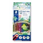 STAEDTLER 185 NORIS COLOUR PENCILS ASSORTED BOX 12