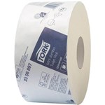 TORK 2306897 T2 UNIVERSAL MINI JUMBO TOILET ROLL 1PLY 400M WHITE CARTON 12