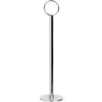 ESSELTE TABLE NUMBER HOLDER 200MM SILVER