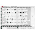 SASCO FINANCIAL YEAR PLANNER 870 X 610MM WHITE