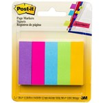 POSTIT 6705AU PAPER PAGE MARKERS 13 X 44MM ASSORTED PACK 5