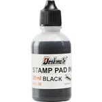 DESKMATE STAMP PAD INK REFILL 30ML BLACK