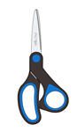 PICTOR PREMIUM SOFT GRIP SCISSORS 165MM