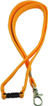 LANYARD D CLIP WITH SAFETY BREAKAWAY RELEASE YELLOW