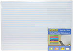 OSMER STUDENT WHITEBOARD A4 PLAIN  24mm DOTTED THIRDS