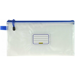 CLEAR MESH POUCH PENCIL CASE 340 X 170MM