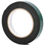 NACHI 2010 DOUBLE SIDED FOAM MOUNTING TAPE 25MM X 5M BLACK