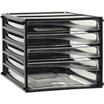 ESSELTE DESKTOP FILING 4 DRAWERS A4 BLACK FRAME