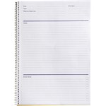SPIRAX 705 MEETING BOOK SPIRAL BOUND 140 PAGE A4