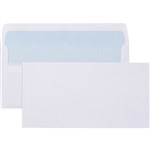 CUMBERLAND DLX ENVELOPES SECRETIVE WALLET PLAINFACE SELF SEAL 80GSM 235 X 120MM WHITE BOX 500