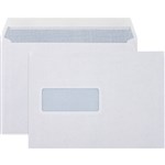 CUMBERLAND C5 ENVELOPES SECRETIVE POCKET WINDOWFACE STRIP SEAL LASER 90GSM 162 X 229MM WHITE BOX 500