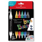 BLACK EDITION SHAKE AND PAINT MARKERS CLASSIC ASSORTED PACK 6