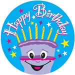 AVERY 69634 MERIT STICKERS HAPPY BIRTHDAY PACK 102