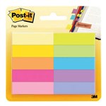 POSTIT 67010AB PAPER PAGE MARKERS 13 X 44MM ASSORTED PACK 10