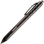 INITIATIVE ECOWISE RECYCLED RETRACTABLE BALLPOINT PEN 10MM BLACK BOX 12