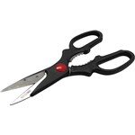 CONNOISSEUR KITCHEN SCISSORS 210MM BLACKRED