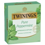 TWININGS PURE PEPPERMINT TEA BAGS PACK 80