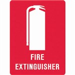 TRAFALGAR FIRE EXTINGUISHER SIGN 300 X 225MM