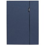MARBIG PROFESSIONAL COMPENDIUM WITH PHONE STAND A4 NAVY BLUE