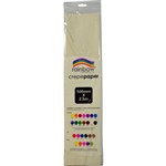 RAINBOW CREPE PAPER 500MM X 25M WHITE