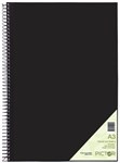 PICTOR VISUAL ART DIARY A3 PP 120 PAGE 110GSM BLACK
