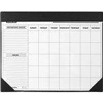 SASCO DESK PLANNER CALENDAR UNDATED MONTH TO VIEW 455 X 580MM BLACK