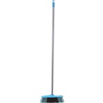 CLEANLINK INDOOR METAL HANDLE BROOM 1200MM BLUE