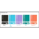 COLOURHIDE NOTEBOOK 200 PAGE A5 ASSORTED