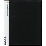 MARBIG DISPLAY BOOK NONREFILABLE SPINE INSERT 20 POCKET A4 BLACK