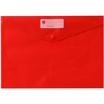 MARBIG DOCULOPE WALLET BUTTON CLOSURE A4 RED