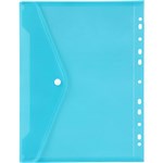 MARBIG BINDER POCKET BUTTON CLOSURE A4 MARINE