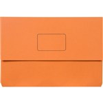 MARBIG SLIMPICK DOCUMENT WALLET FOOLSCAP ORANGE