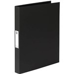 MARBIG ENVIRO DELUXE RING BINDER PVC 3D 38MM A3 BLACK
