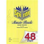 SPIRAX 243 MUSIC BOOK 48 PAGE A4