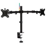 KENSINGTON SMARTFIT ERGO DUAL EXTENDED MONITOR ARM BLACK