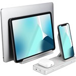 KENSINGTON STUDIOCADDY WITH QI WIRELESS CHARGING SILVER