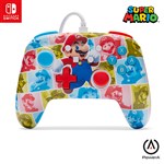 POWERA ENHANCED WIRED CONTROLLER FOR NINTENDO SWITCH MARIO HERO REEL