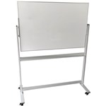 QUARTET PENRITE PREMIUM SLIMLINE MOBILE WHITEBOARD 1200 X 900MM