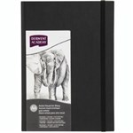 DERWENT ACADEMY HARDCOVER VISUAL ART DIARY PORTRAIT 128 PAGE A4