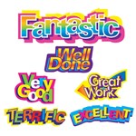 AVERY 69624 MERIT STICKERS CAPTION SHAPED PACK 120