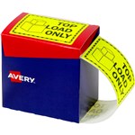 AVERY 932617 MESSAGE LABEL TOP LOAD ONLY 75 X 996MM FLUORO YELLOW PACK 750