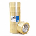 WRAPIX PACKAGING TAPE 48mmx75m CLEAR
