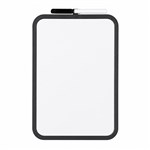 PICTOR MAGNETIC DRY ERASE A4 DOUBLE SIDED WHITEBOARD PVC INCL BLACK MARKER W892