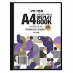 PRESENTATION DISPLAY BOOK A4 WITH INSERT COVER 20PKT BLACK