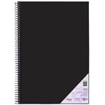 PICTOR VISUAL ART DIARY A5 PP 120 PAGE 110GSM BLACK