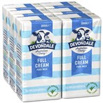 DEVONDALE MILK FULL CREAM LONG LIFE 6x200ml